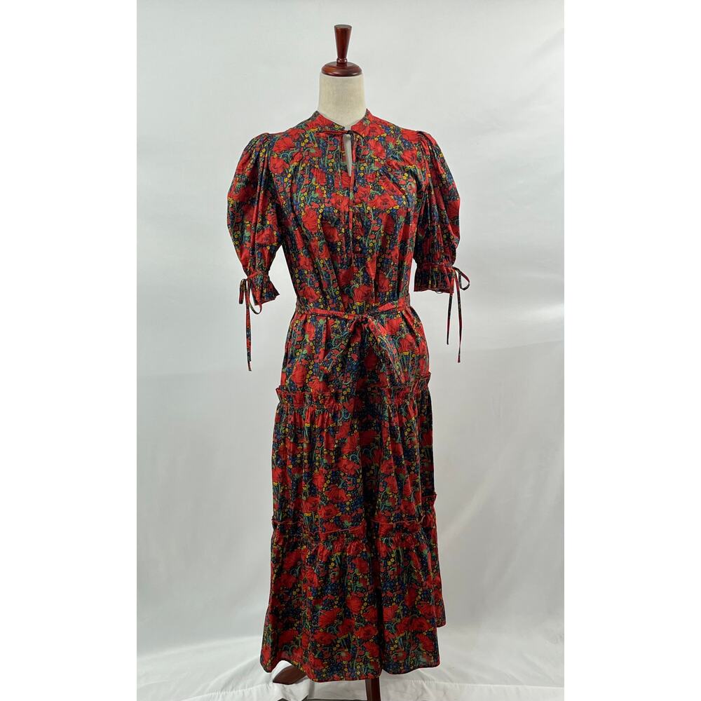 HUNTER BELL Sz S Small Holloway Dress Liberty London Floral - Picture 8 of 11